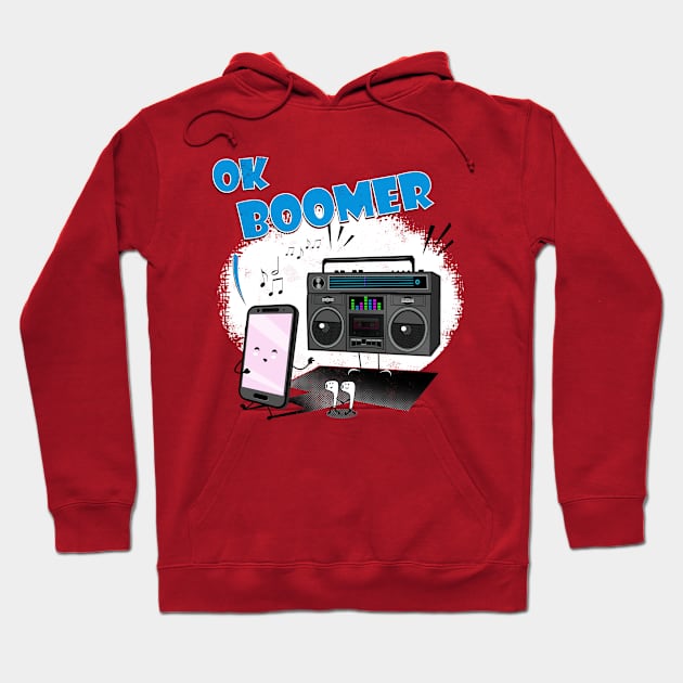 Ok Boomer Hoodie by hoogiesart